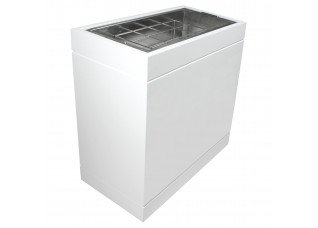 Carrinho de Bebida em Madeira Branco