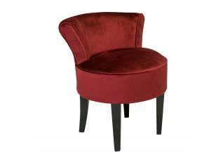 Poltrona Mignon Veludo Especial Bordô